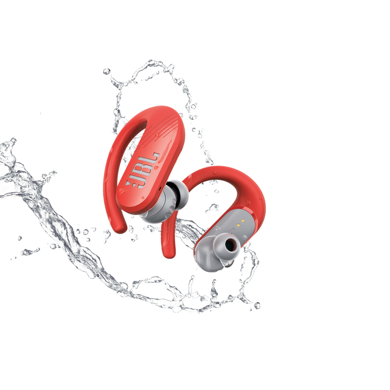 JBL Endurance Peak II - Coral - Waterproof true wireless sport earbuds - Front image number null